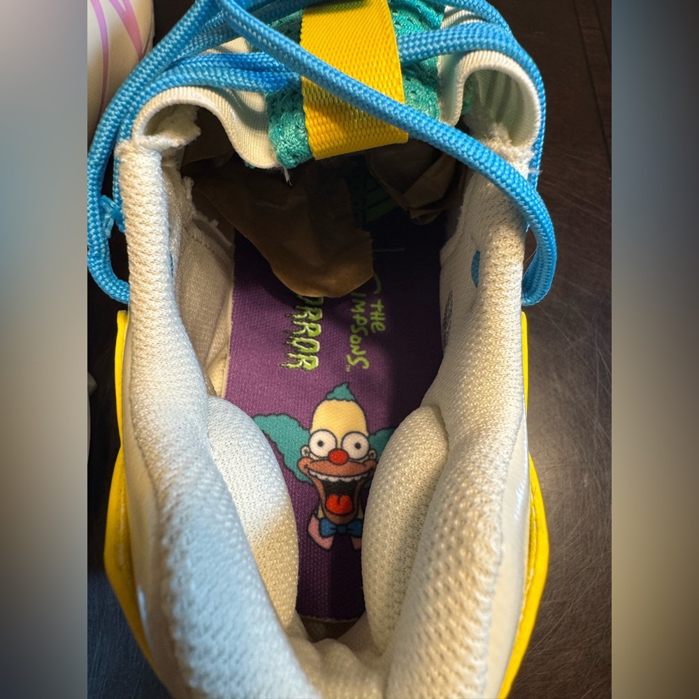 Adidas Freak 22 x The Simpsons Krusty Clown Football Cleats Size US 13.5 - Picture 14 of 15